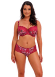 Lucia Side Support Bra Cherry