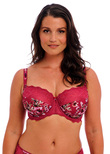 Lucia Side Support Bra Cherry