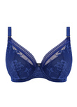 Fusion Lace Side Support Bra French Navy