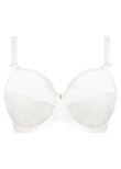 Fusion Lace Side Support Bra White