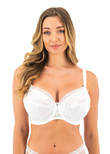Fusion Lace Side Support Bra White