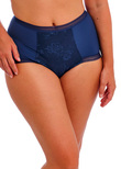 Fusion Lace High Waist Brief French Navy