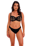 Portia Balcony Bra Black