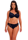 Emmaline Side Support Bra Midnight