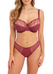 Ana Side Support Bra Rosewood