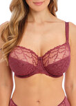 Ana Side Support Bra Rosewood