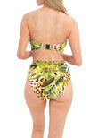 Kabini Oasis Bikinihose mit hoher Taille Multi