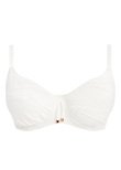 Beach Waves Full Cup Bikini Top Linen