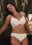 Beach Waves Classic Bikini Brief Linen