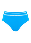 East Hampton Bikinihose mit hoher Taille Blue Diamond