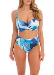 Aguada Beach Bikinihose mit hoher Taille Splash