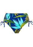 Pichola Adjustable Bikini Brief Tropical Blue