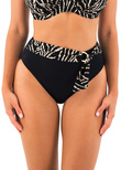 Silhouette Island Slip Bikini taille haute Monochrome