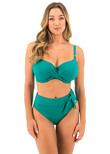 Ottawa Slip Bikini taille haute Bright Jade