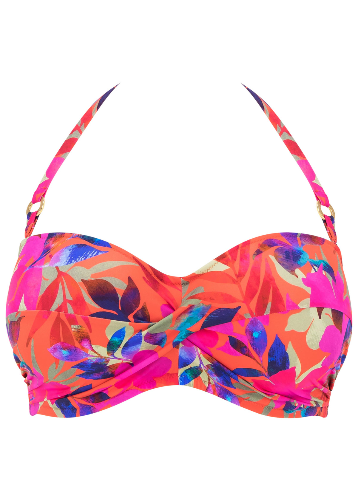 Playa Del Carmen Beach Party Bandeau Bikini Top From Fantasie