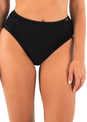 Fantasie Ottawa Plunge Underwire Convertible Bikini Top (6495)- Black -  Breakout Bras