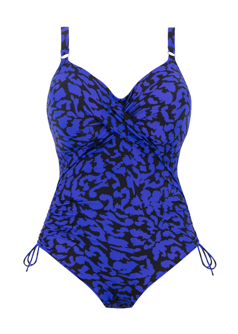 Hope Bay Ultramarine Twist Front Swimsuit from Fantasie