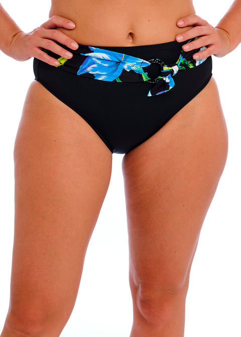 Talm Beach Black High Waist Bikini Brief from Fantasie