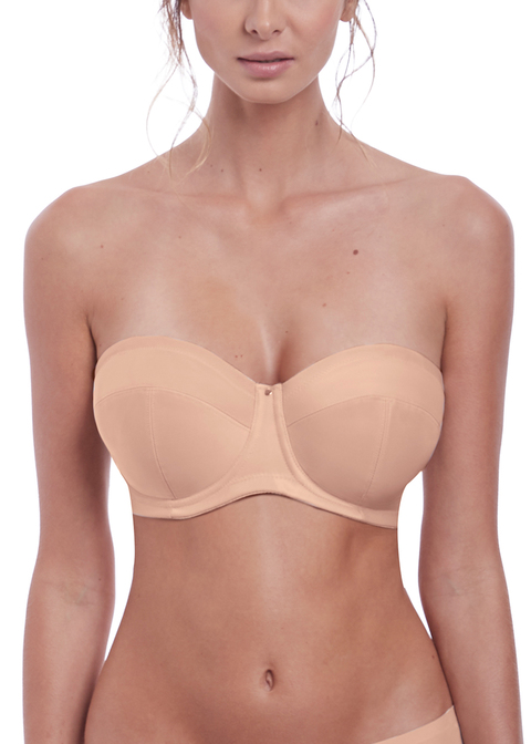 Fantasie Smoothing Underwire Moulded Strapless Bra, Nude, 42D 