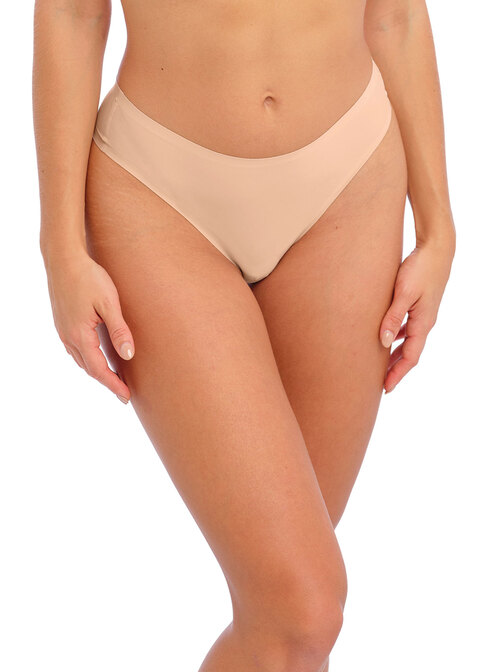 Smoothease Natural Beige Invisible Stretch Thong from Fantasie