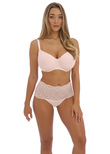Lace Ease Brief Blush