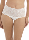 Lace Ease Brief Ivory