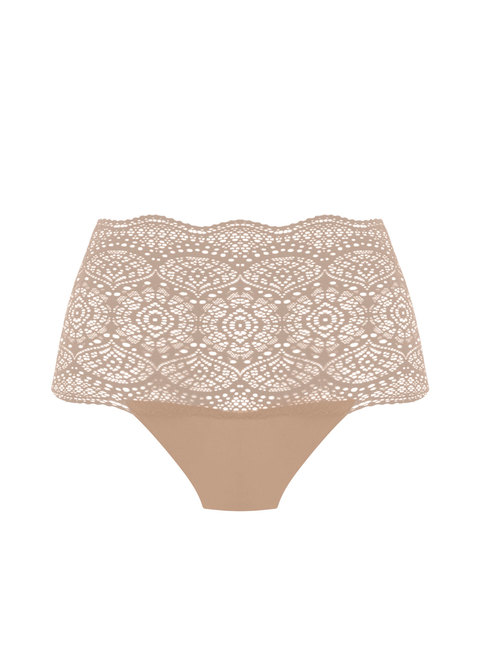 Lace Ease Natural Beige Invisible Stretch Full Brief from Fantasie