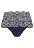 Lace Ease Slip Navy