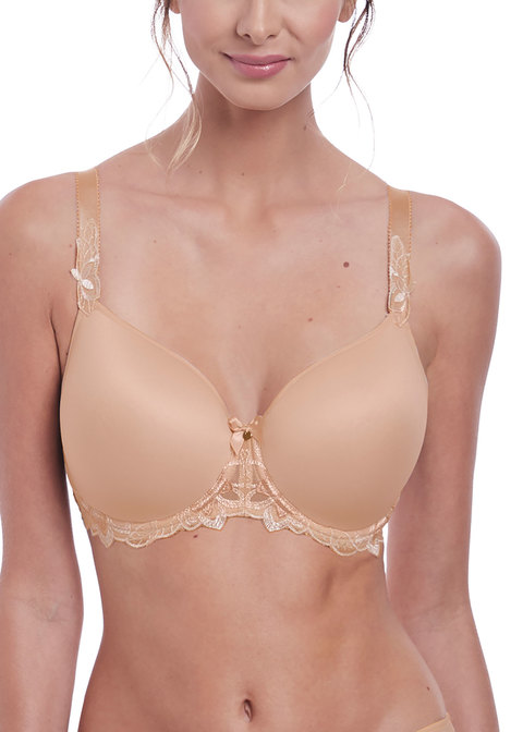 Leona Natural Beige Moulded Full Cup Bra from Fantasie
