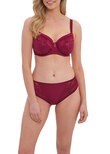 Illusion Side Support Bra Berry