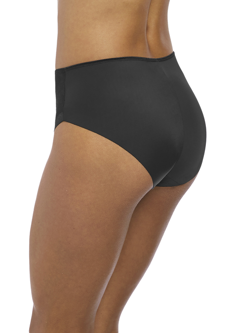 Tanga da bagno jacquard chevron Donna, Nero | Milano Tanga da bagno jacquard chevron Donna, Nero | Milano