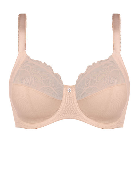 Cups gap, emptiness in top of cup 30DD - Fantasie » Zoe Moulded Plunge  Balcony Bra (9261)