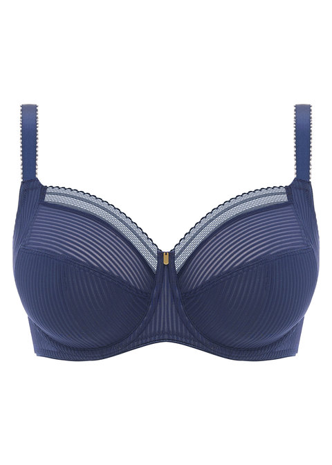 Cathalem Longline Full Coverage Bra with Back and Side Support Womens Bras  Comfortable Lift(Blue,L)