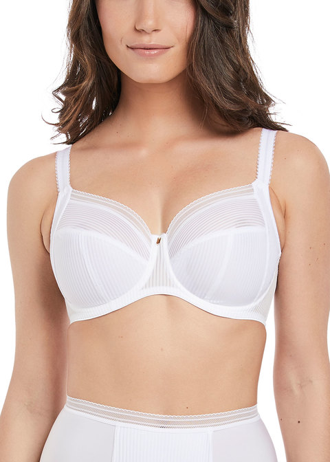 Fusion White Full Cup Side Support Bra from Fantasie