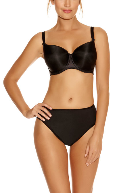 Fantasie Smoothing Black UW Moulded Balcony Bra (C-G) – Lion's Lair  Boutique