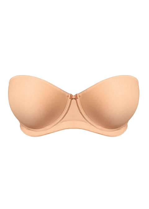 Fantasie Smoothing Moulded Underwired Strapless Bra 4530 Nude
