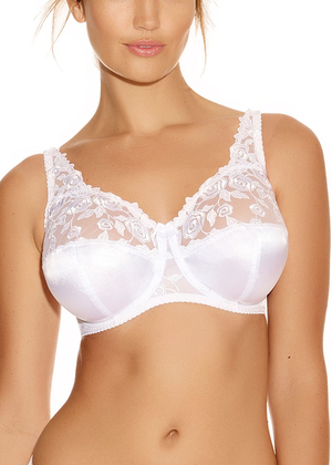 Belle Soutien-gorge Bonnet entier (du bonnet GG à JJ) White Belle  White