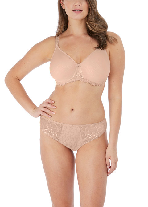 Collection Natural Style - Moulded light padded cup bra and Brief
