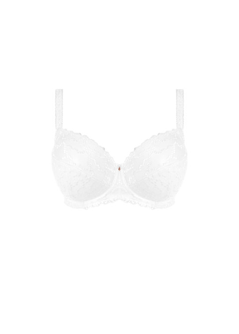 Fantasie Ana Moulded Spacer Bra White White 34G : : Fashion