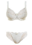 Jacqueline Lace Full Cup Bra Ivory