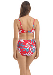 Fantasie Santos Beach Deep Gathered Bikini Brief Pomegranate Santos Beach High Coverage Bikini Brief Pomegranate