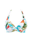 Kiawah Island Halter Bikini Top Aquamarine