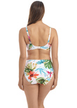 Kiawah Island Slip Bikini taille haute Aquamarine