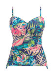 Langkawi Underwire Tankini Top French Navy