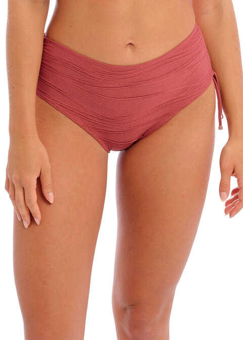 FANTASIE Beach Waves Adjustable Side Bikini Bottom - Persian pink