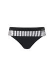 San Remo Slip Bikini ajustable Black & White