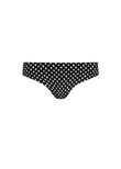 Santa Monica Slip Bikini classique Black & White