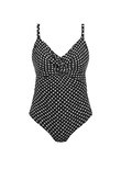 Santa Monica Underwire Swimsuit Black & White