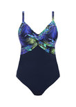 Coconut Grove Underwire Swimsuit Ink
